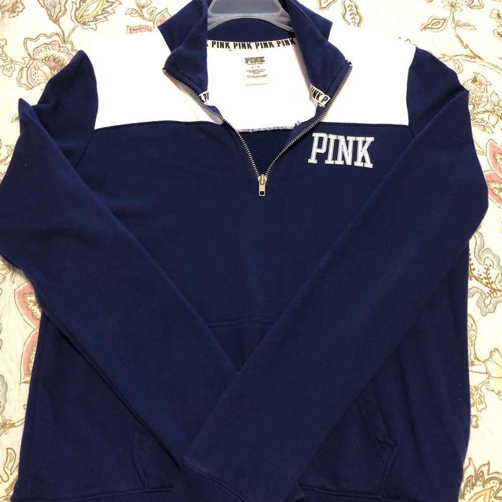 VS pink sweatshirt